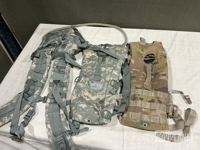 (37) Enhanced Frame Shoulder Straps & (57) Hydration System Carriers