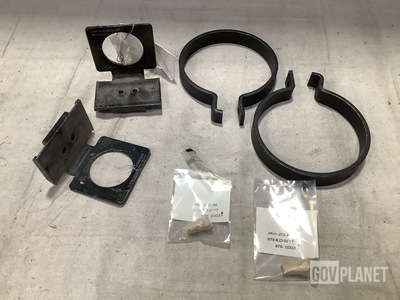 (9) Hex Head Cap Screws, (5) Loop Clamps & Assorted Items