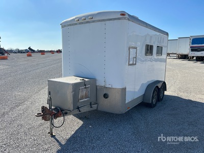 2014 Forest River Continental Cargo 12 ft T/A Remolque Cerrado