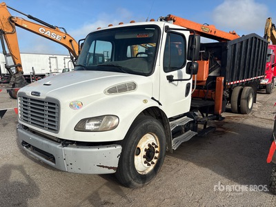 Petersen Industries Knuckle Boom on 2018 Freightliner M2 106 4x2 Boom Truck