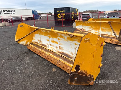 EDF 12-44HD 12 ft 2 Way Articulated Snow Déneigeur