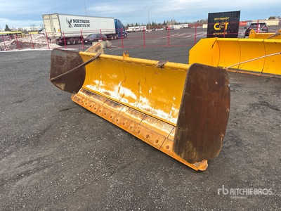 EDF 12-44HD 12 ft 4 in 2 Way Articulated Snow Déneigeur - Fits Wheel Loader