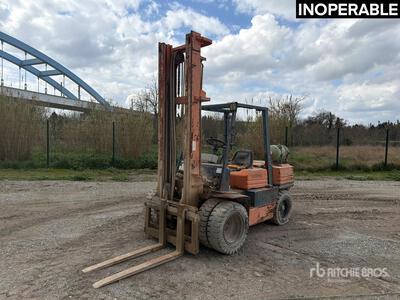 1991 Toyota 5FG35 4000 kg Chariot Elevateur Forklift (Inoperable)