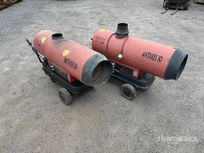 Quantity of (2) 2003 ITM Italia Antares 50 Space Heater