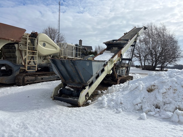 2014 Metso CT3.2 42 in x 65 ft Tracked Stacking Conveyor 2014 Metso CT3.2 42 in x 65 ft Tracked Stacking Conveyor