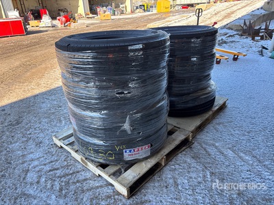 Quantity of (8) Kapsen 295/75R22.5 Tires (Unused)