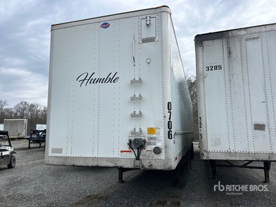 2022 Utility VS2DX 53 ft x 102 in Sliding T/A Van Trailer