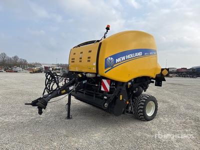 2021 New Holland Roll Belt 150 Cropcutter Rundballenpresse
