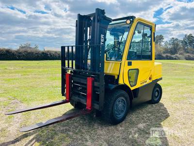 2007 Hyster H80FT Pneumatic Tire Heftruck