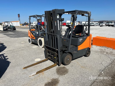 2019 Doosan GC25P-5LP 4300 lb Cushion Tire Montacargas