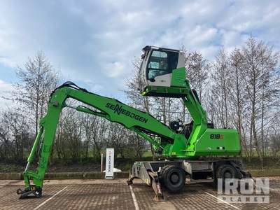 2019 Sennebogen 818 Wheel Material Handler