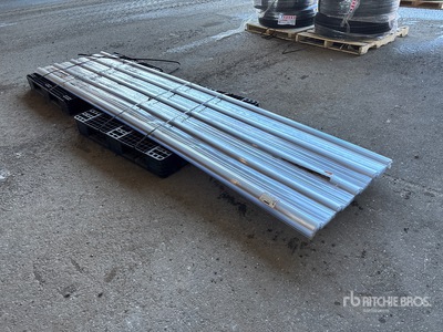 Quantity of (20) 12 ft Clear Polycarbonate Siding (Unused)