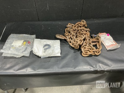 (4) Hooks, (1) Anchor Chain Assembly & Assorted Items