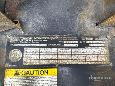 2007 Lode King 53 ft Tri/A Oplegger