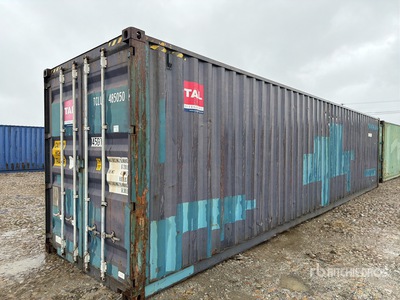 40 ft High Cube Lagercontainer