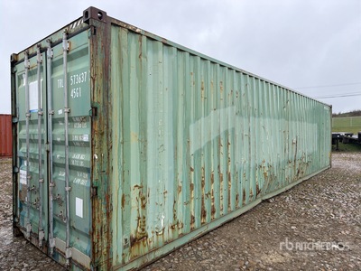 40 ft Standard Lagercontainer