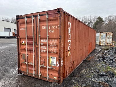2010 40 ft High Cube حاويات تخزين