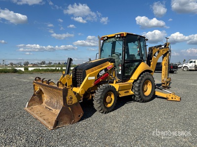2007 Cat 420E 4x4 を見 Backhoe Loader