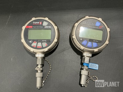 (2) King Nutronics XP2i Crystal Pressure Digital Test Gauges