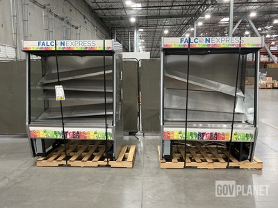 (2) Structural Concepts Oasis CO57 Refrigerated Display Cases
