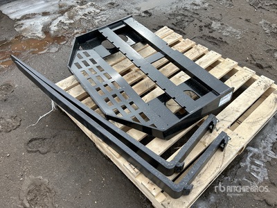 2026 GIYI GY-DHC 59 in スキッドステア用フォーク (Unused)