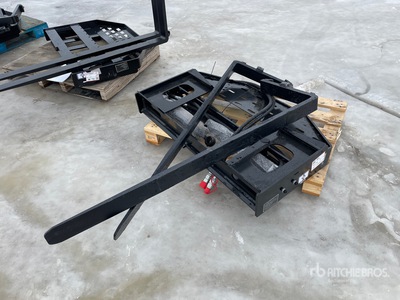 2026 GIYI GY-SF60 59 in Skid Steer Forks (Unused)