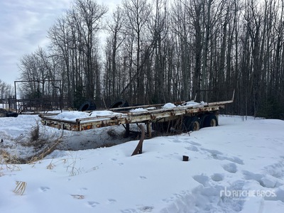 33 ft T/A Super B-Train Pup Przyczepa płaska