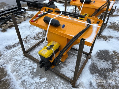 2026 GIYI GY-AD680 8 in スキッドステア付属部品 (Unused)