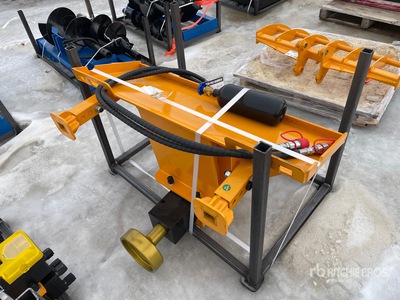 2026 GIYI GY-AD680 Skid Steer Post Driver (Unused)