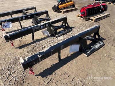 2026 GIYI GY-TB47 47 in 3300 lb Forklift Extendable Boom Accessori per autocarro con sollevatore (Unused)