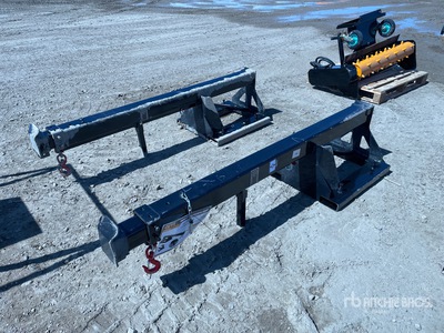 2026 GIYI GY-TB47 47 in 3300 lb Forklift Extendable Boom Accessori per autocarro con sollevatore (Unused)