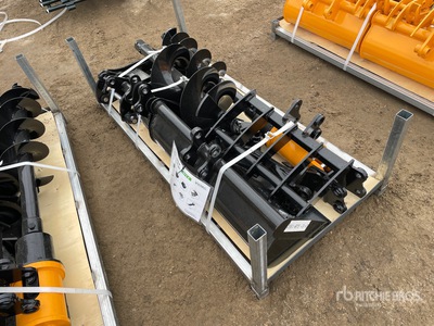 Quantity of (7) 2026 GIYI VCA-8 Mini Excavator Attachments - Fits Cat 301 (Unused)