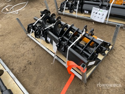 Quantity of (8) 2026 GIYI VCA-8 Mini Excavator Attachments - Fits Cat 301 (Unused)