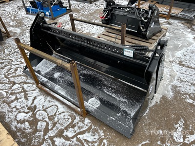 2026 GIYI GY-KH72F 72 in 660 lb Multi-Purpose スキッドステア用バケット (Unused)