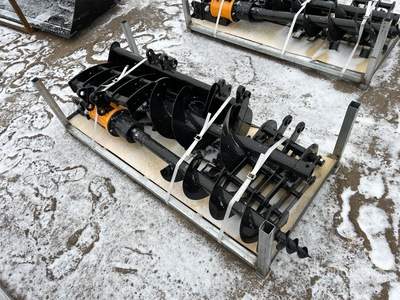 Quantity of (8) 2026 VICSEC VCA-8 Mini Excavator Attachments (Unused)