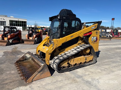 2022 Cat 299D3 XE Two-Speed Compact Track Loader