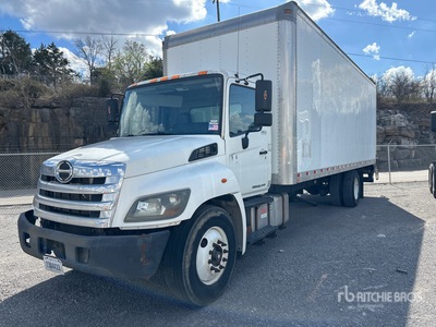 2015 Hino 268 4x2 Van Truck (Inoperable)