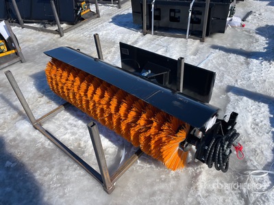 2026 GIYI GY-SE61 61 in Skid Steer Broom (Unused)