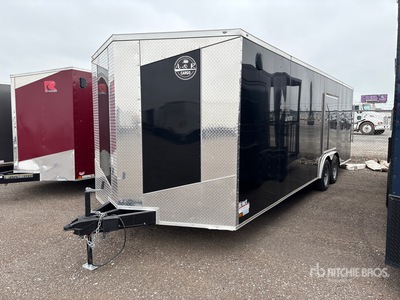 2023 A&R Economy T/A 1 Car Enclosed Remorque pour transport d'automobiles