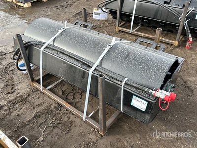 2026 GIYI GY-VR59 59 in スキッドステア バイブラタリー ローラー (Unused)