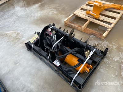 2026 GIYI GY-AG70 Alloy Skid Steer Auger (Unused)