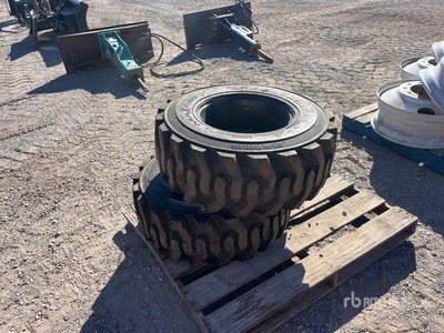 Quantity of (2) 12x16.5 Tyres (Unused) - Fits Case backhoe