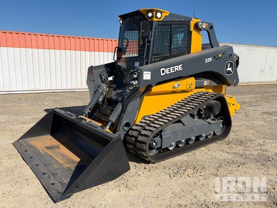 John Deere CT322 Two-Speed High Flow Compact Track Loader
