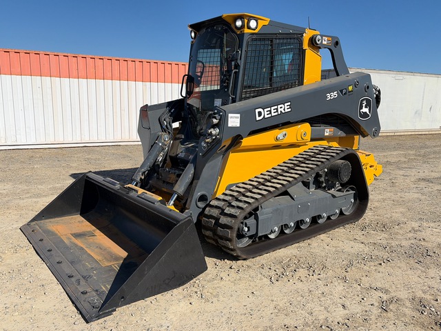 2025 John Deere 335 P-Tier High Flow Compact Track Loader