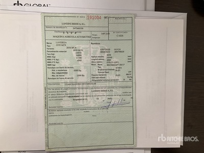 2001 Laverda 2050 MCS Combine Harvester