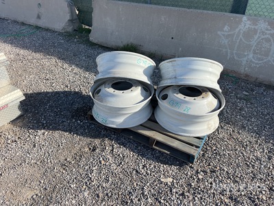 Quantity of (4) 24.5 Wheels