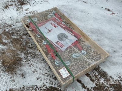 Quantity of (5) Greatbear 5400 lb Ratchet Binder and Chain その他 - 店舗 & 倉庫 (Unused)