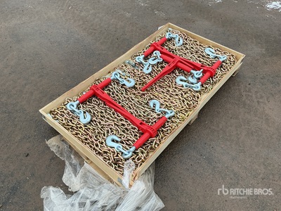 Quantity of (5) Greatbear 5400 lb Ratchet Binder and Chain その他 - 店舗 & 倉庫 (Unused)