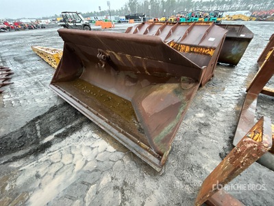 122 in Side Dump Wheel Loader Bucket