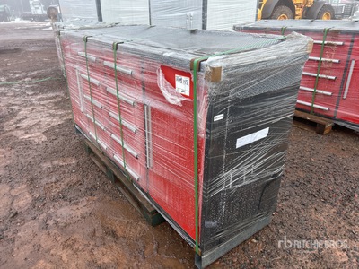 Steelman 7 ft 10-Drawer Banco de trabajo (Unused)